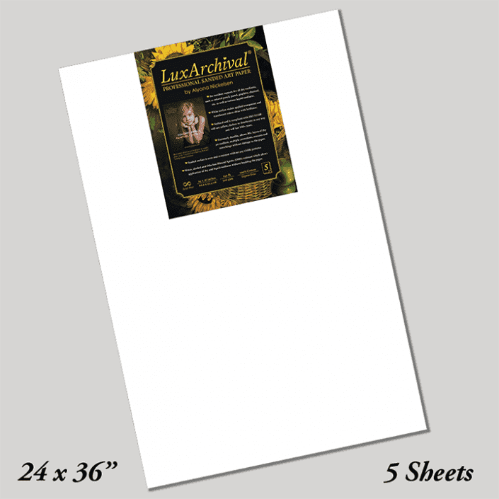 LuxArchival® 400 Grit Sanded Art Paper