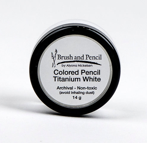 Colored Pencil Titanium White