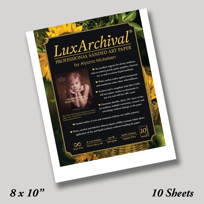 LuxArchival® 400 Grit Sanded Art Paper